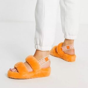 UGG Oh Yeah double strap sandals in orange Size 6